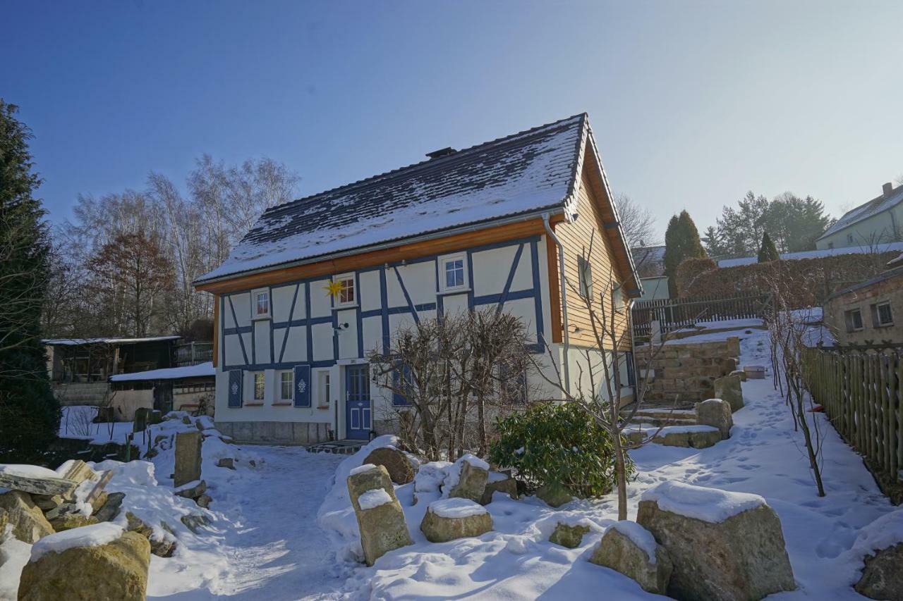 Goldbachhaeuschen Villa Olbersdorf Exterior photo